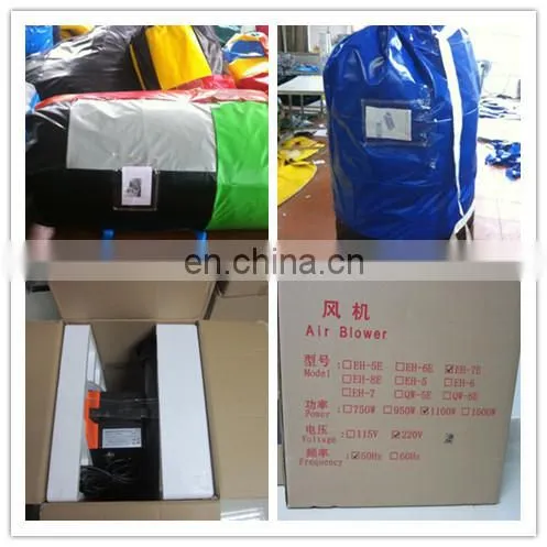 2016 Top Selling Inflatable Wipeout Game with machine For Sale