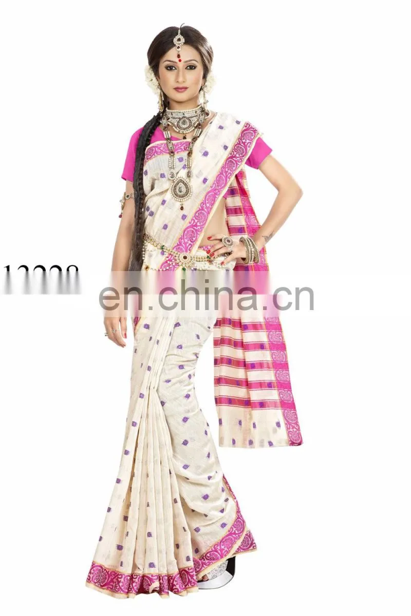 Indian Designer Kanchivaram Silk Saree for ledies wear