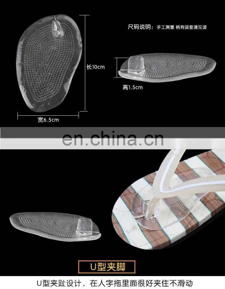 Silicone Toe Protectors-Flip-Flop Gel Toe Guards Cushions#RZT-01