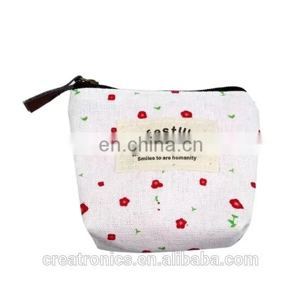 CR Ladies Cheapest Classic Retro Small Change Coin Purse Little Key Car Pouch Money Bag,Girl's Mini Short Coin Holder Wallet