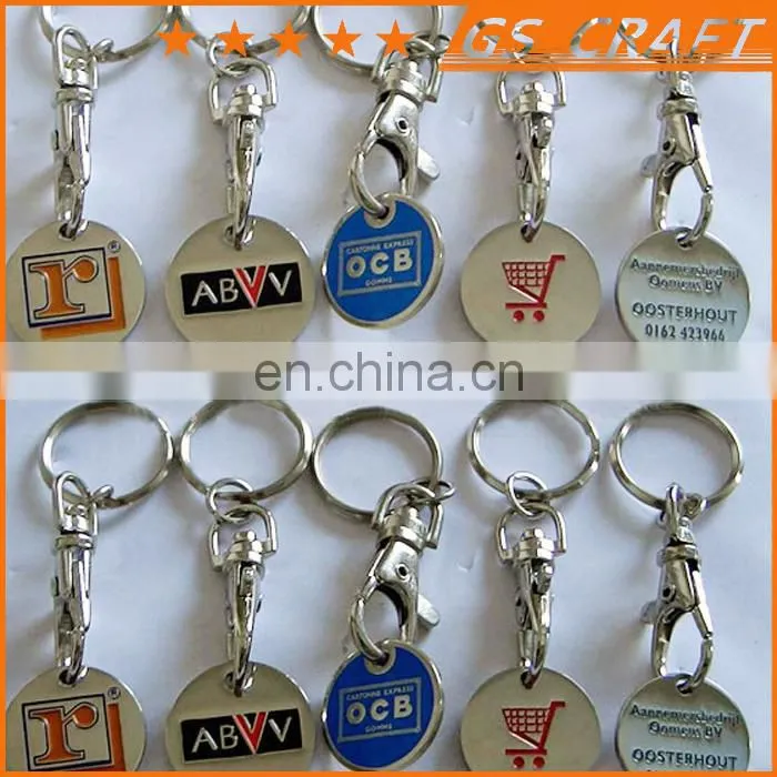 customized cart coin/trolly coin/token coin