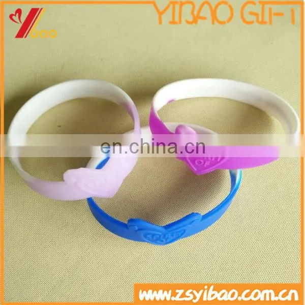 Wholesale bulk buy from China cheap custom colorful silicone bracelet for Christmas gift