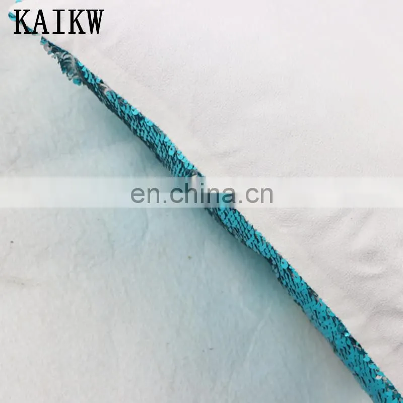 Custom new fashion headboard bed car sequin pillow plush cushion