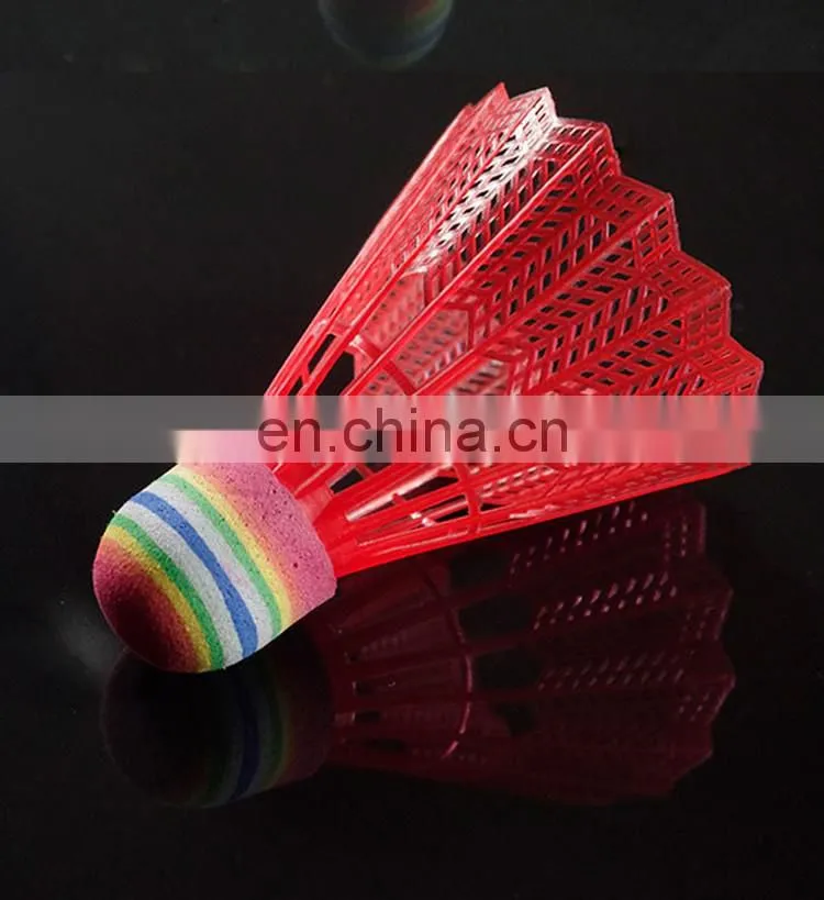 shuttlecock / badminton/ plastic shuttlecock