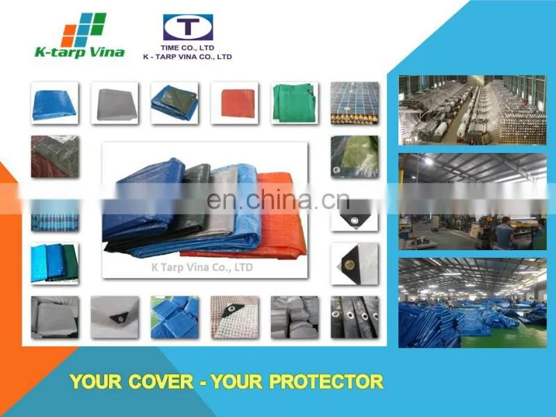 SKY BLUE PE TARPAULIN - 65 GSM