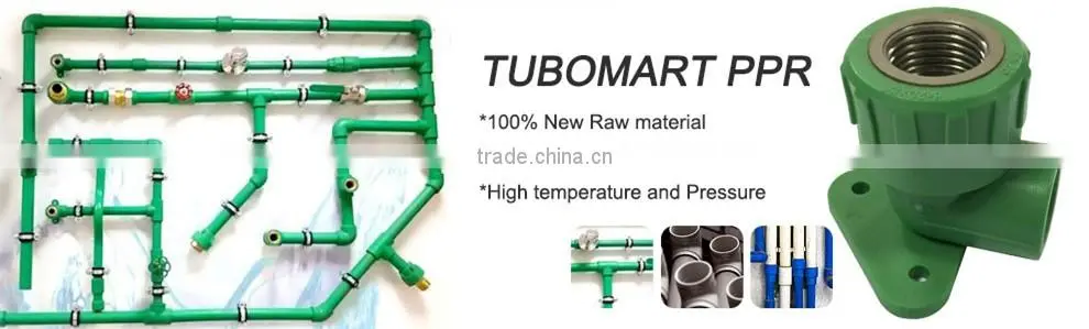 CE approved ppr pipe fitting for PPR pipe