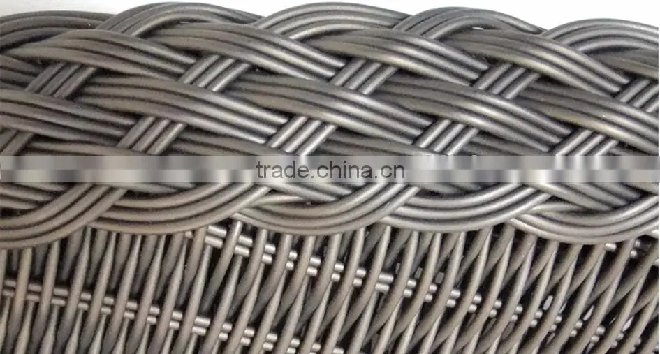 Synthetic rattan living room set