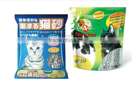 customer printed china made plastic foil laminated bag with zipper for pet dog