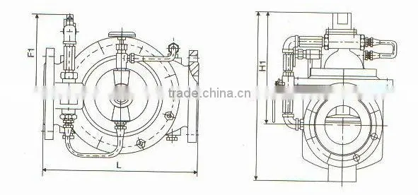 JINERJIAN remote control water valve of hydraulic valves