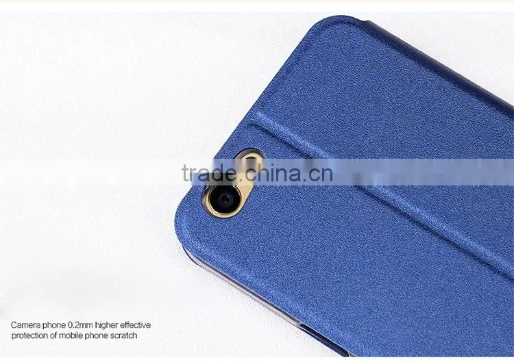 MOFi Original Golden Flash Leather Flip Cover Case for OPPO A59, Carcasa Para Celulares for OPPO A59m