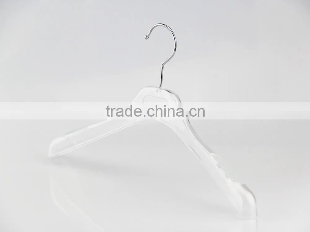 IMY-487 transparent women plastic shirt hangers rack