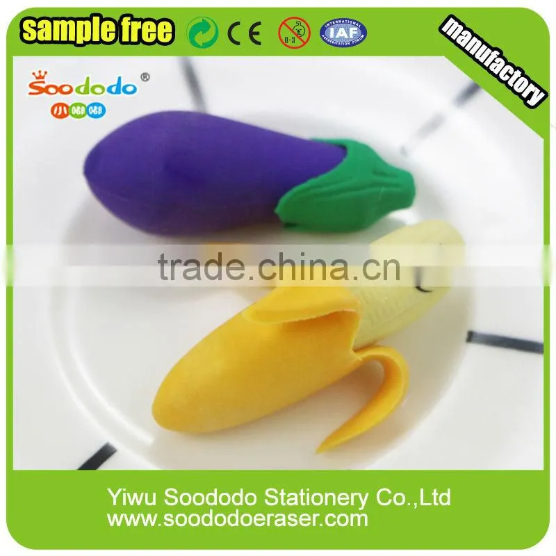 Cheap Novelty Colourful Office Fruit Eraser