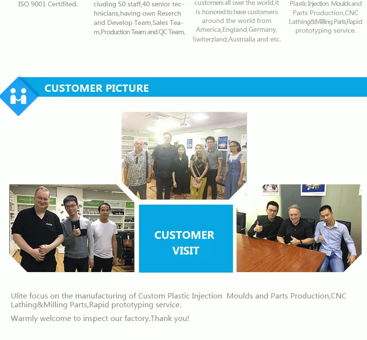 High quality custom injection molded plastic handle plastic injection molding