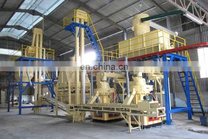 1-1.5 t/h agricultural waste wood pellet making machine