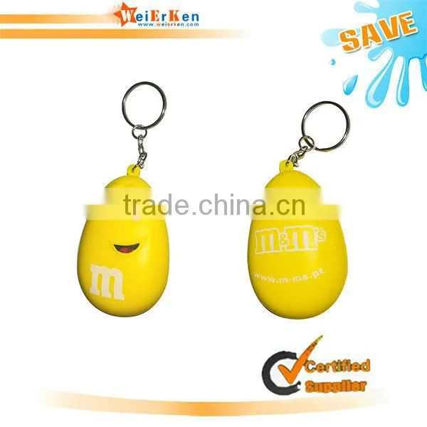 pu soccer ball keychain