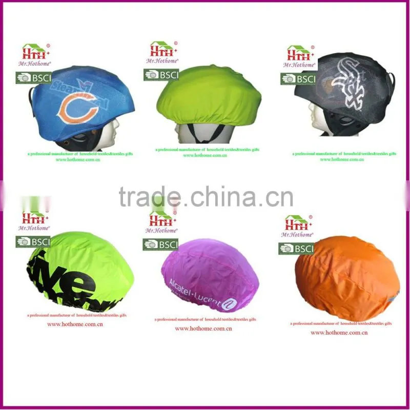 Customized Pantone Color Bike Helmet Covers