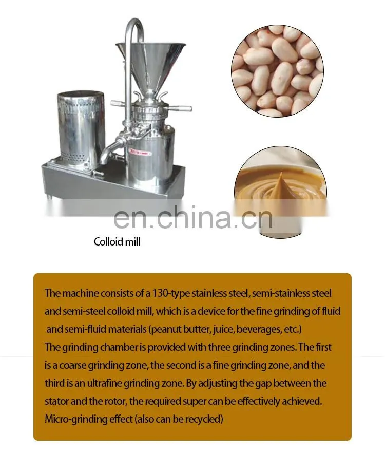 peanut machine line for small business automatic peanut butter line
