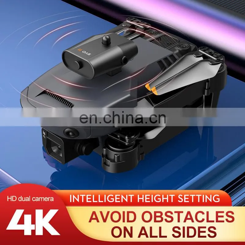 K6 Mini Drone 4K Dual Camera Wifi FPV Four Sides Infrared Obstacle Avoidance Foldable Quadcopter Gifts