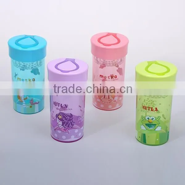 colorful Plastic sport water bottles with handle