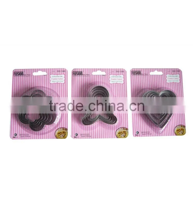 Stainless steel metal Cookie Cutter and molds
