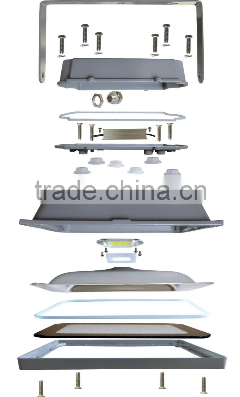 50w 100w 150w 200w IP67 outdoor led flood light 5 years warranty