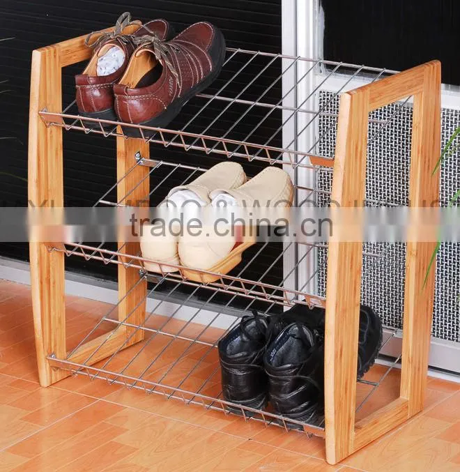 Bamboo Shoes Rack