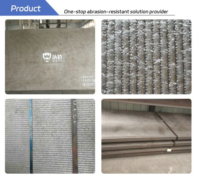 Chromium Carbide Wear Plates for Cement Industry High Abrasion Resistance Custom Sizes Available