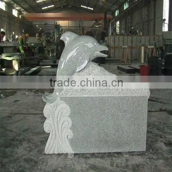 Simple Carved Memorial Tombstone Granite Monuments