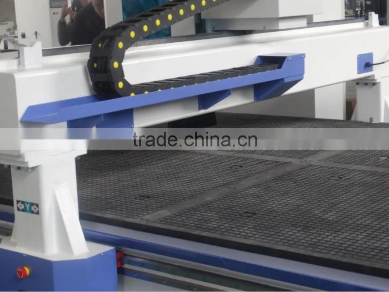 Cnc router with linear ATC machine
