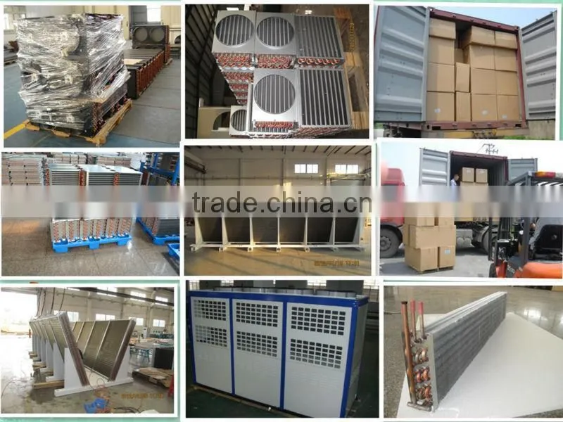 Cold storage refrigeration condenser