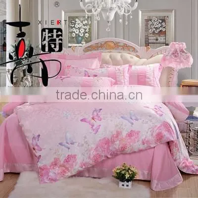 High quality printed polyester home textile bedding sets