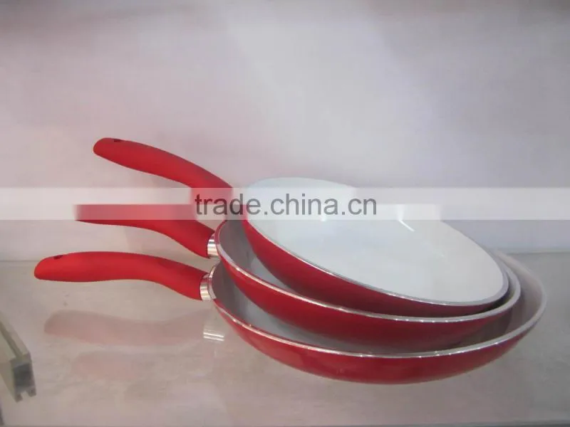 Eco-Friendly aluminium forged pans ratmaxx induction frying pan ceramic 4-piece set