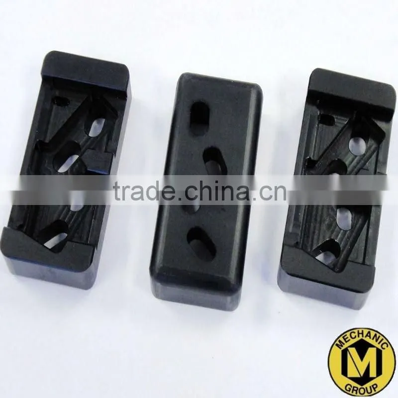 Black ABS Machined Parts CNC Precision Machining