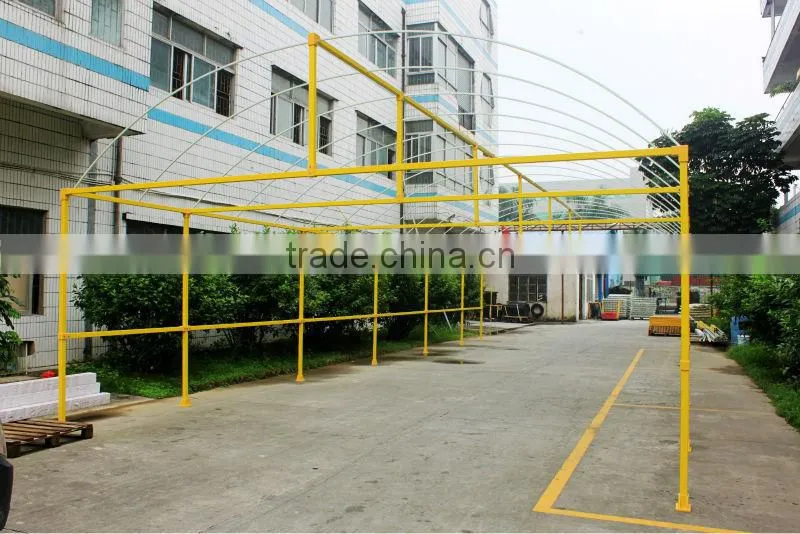 Fiberglass Square Tubes Assembled Greenhouse