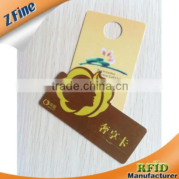 non-standard pvc business plastic card with high quality