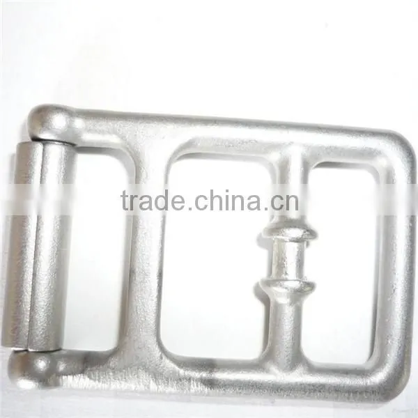 Black paint metal coat buckle for belt backpacks