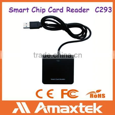 Amaxtek Smart USB 2.0 Card Reader For Chip Cards