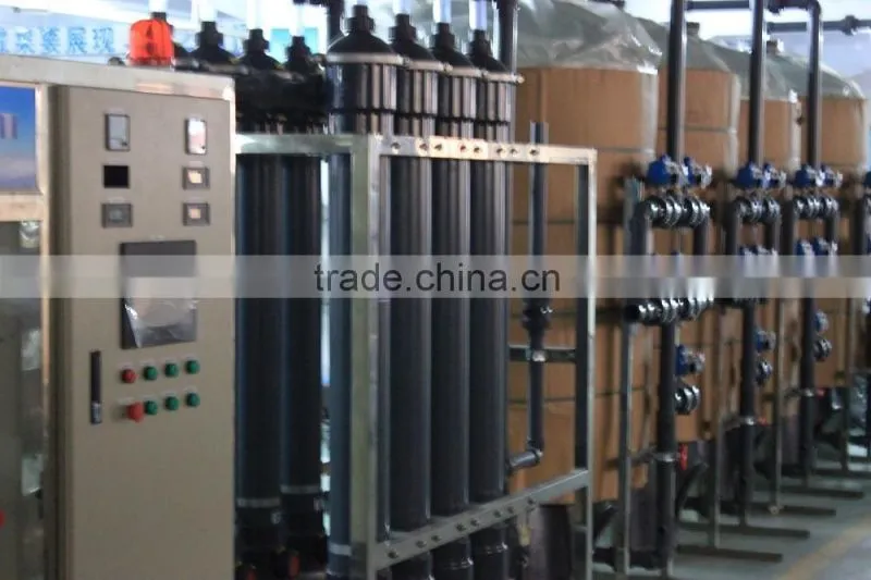 Ultrafiltration System Pure Water Treatment Machine With RO System