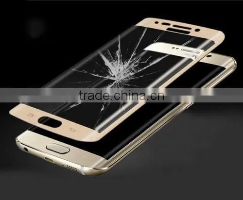 For Galaxy S6 Edge Screen Protector, Full Screen Premium Tempered Glass Screen Protector Film for Galaxy S6 Edge
