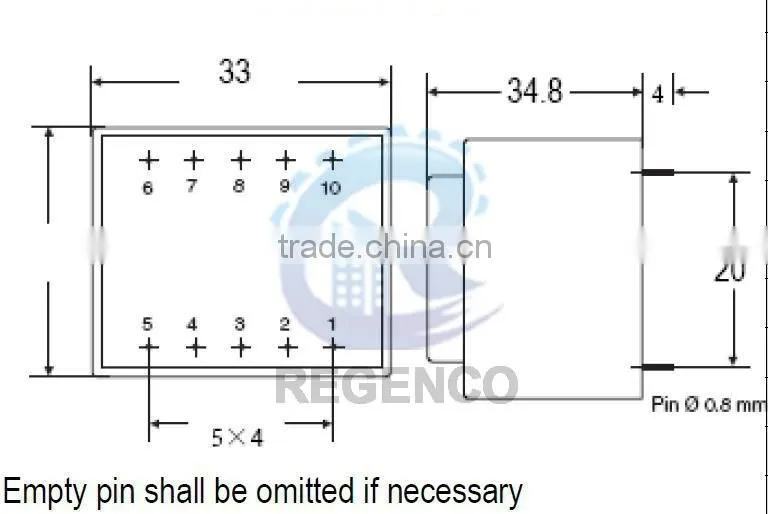 Encapsulated Transformers EI30/23 2.8VA/3.2VA