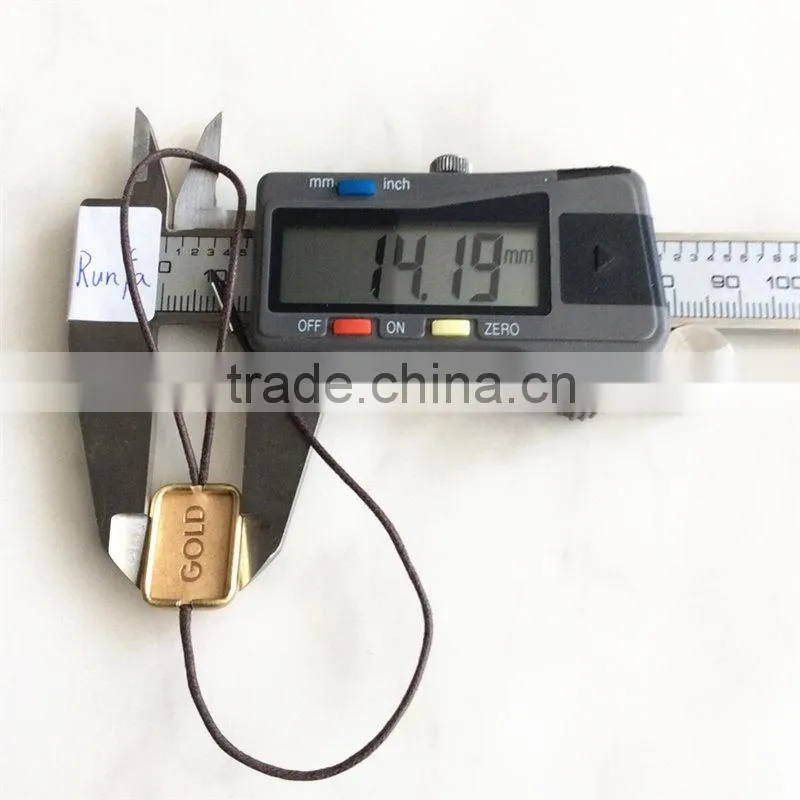 garment metal Aluminum seal tags