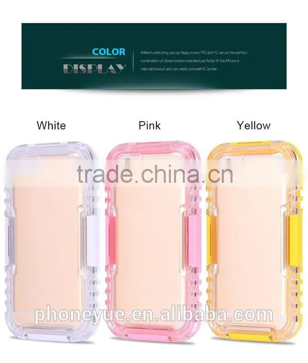 luxury universal shockproof waterproof phone case box for iphone6/6s