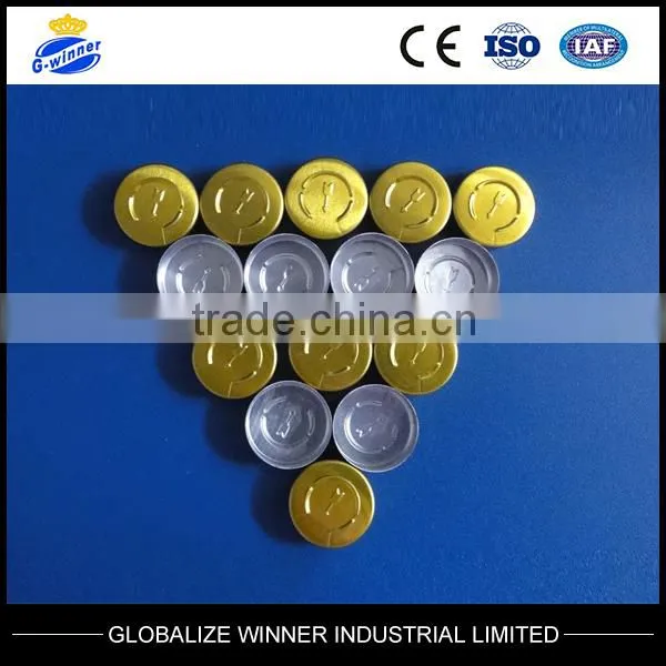 15ml Tubular Clear Injection Vials with aluminum cap with rubber stopper