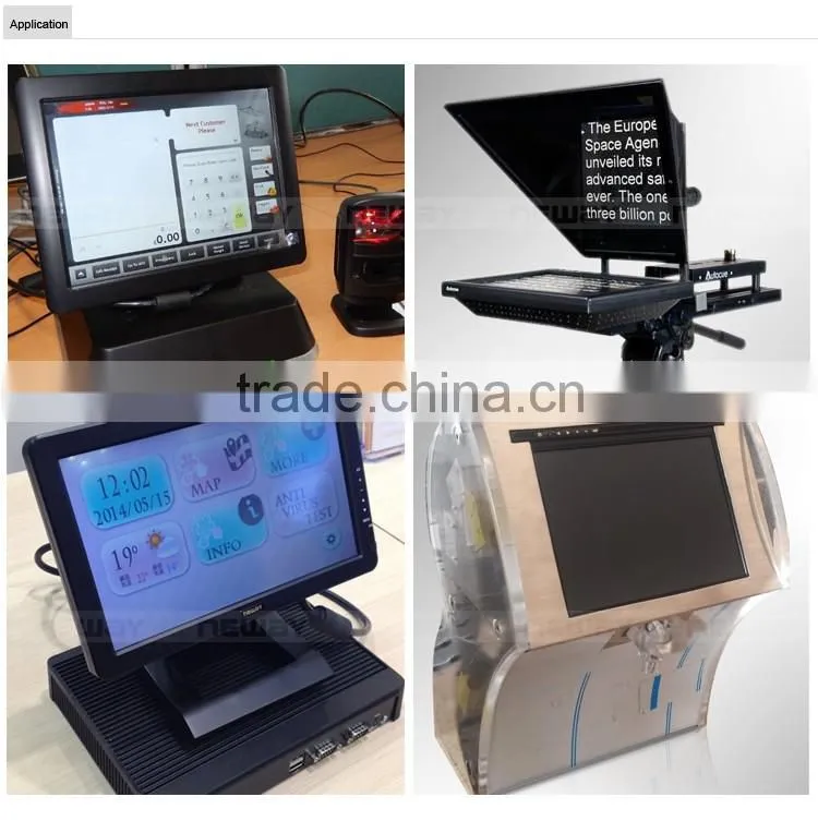 10.1" Contrast 500:1 DVI input Low power consumption TFT LCD Monitor with VGA input