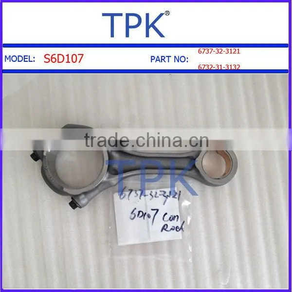 Komatsu S6D107, SA6D107,SAA6D107 connecting, con rod, bush, bolt, 6737-32-3121