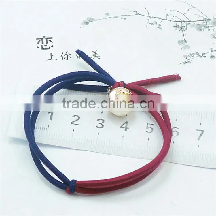 Craft Pearl Elastic Hair Ring Headband Hair Rubber for Women Hair Accessories