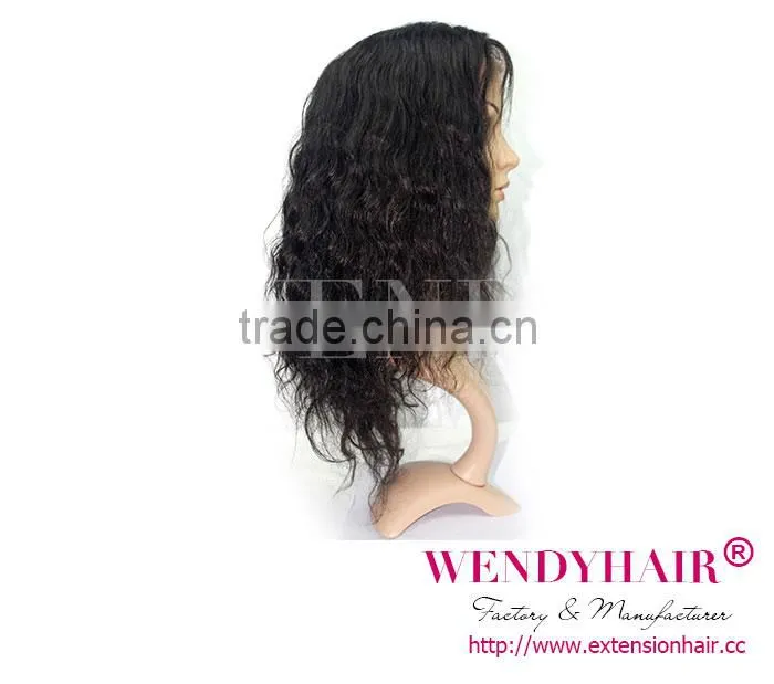 human brazilian hair lace front wig for african