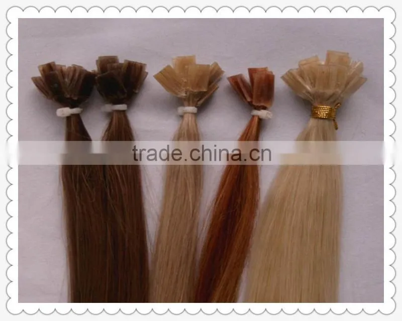 Top quality and best selling Flat Tip Hair extension