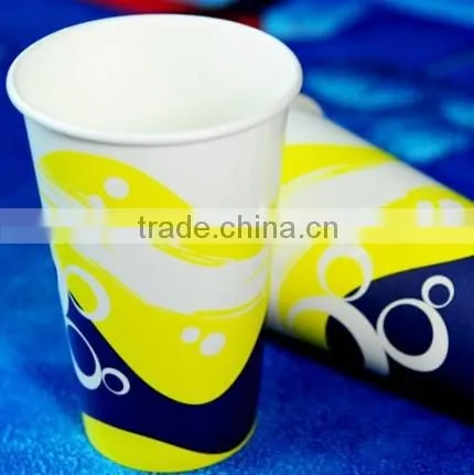 12 oz cold paper cup, cold drink cup