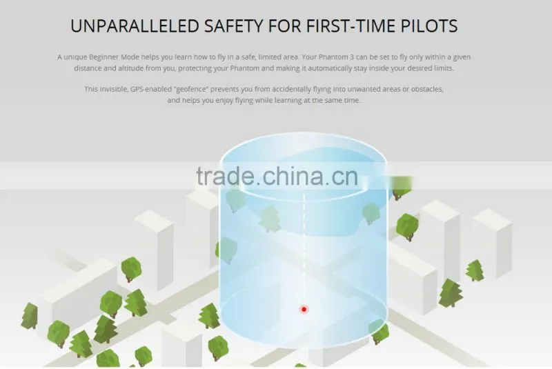 DJI Phantom 3 Advanced Version with 2.7K camera drone quadcopter